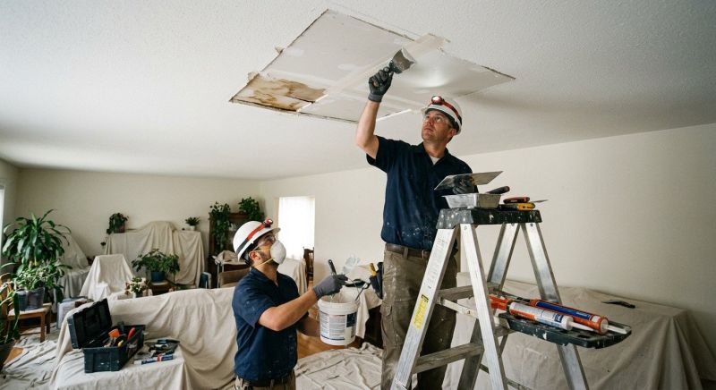 Bedroom Ceiling Repair in Olathe, KS