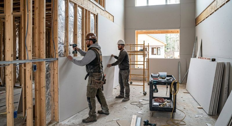 Bedroom Drywall Installation in Denver County, CO