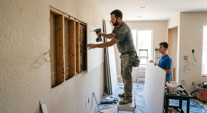 Ceiling Drywall Replacement in Littleton, CO