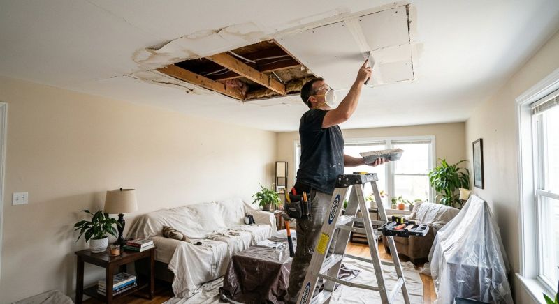 Ceiling Hole Repair in Wilmington, NC