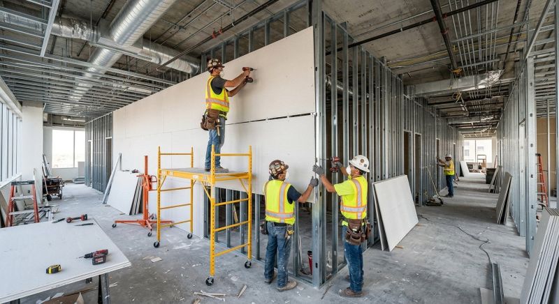 Commercial Drywall Installation in Arvada, CO