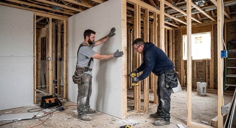 Drywall Construction in Overland Park, KS