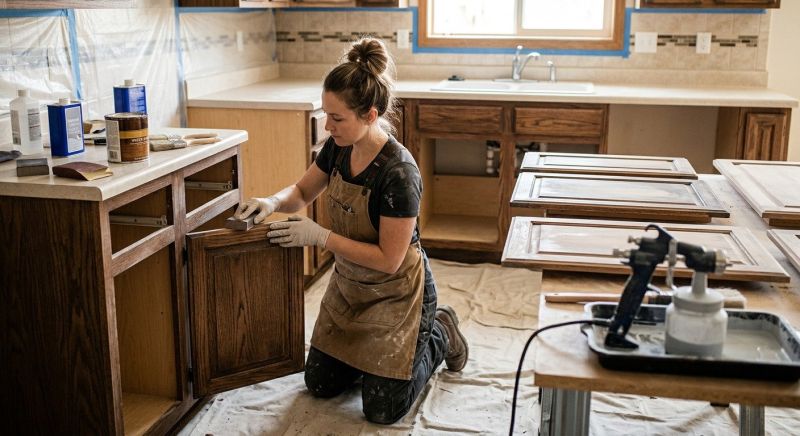 Kitchen Cabinet Refinishing in Cincinnati, OH