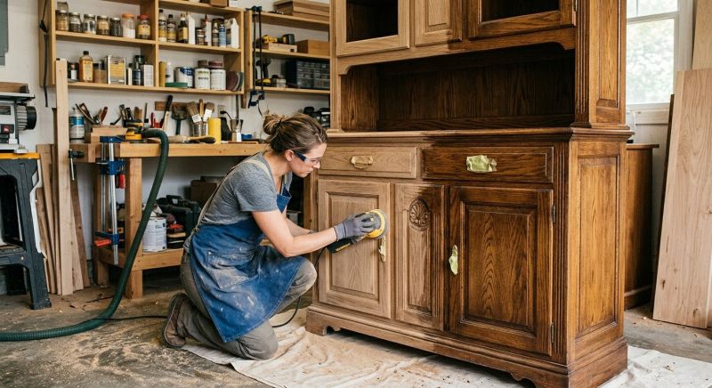 Kitchen Cabinet Refinishing in Carmel, IN
