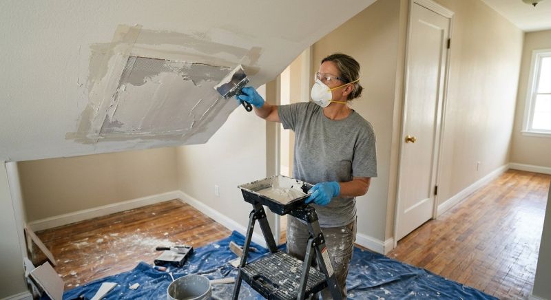 Kitchen Drywall Repair in Conroe, TX