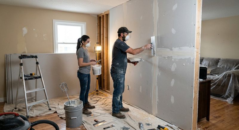Residential Drywall Service in Kansas City, MO
