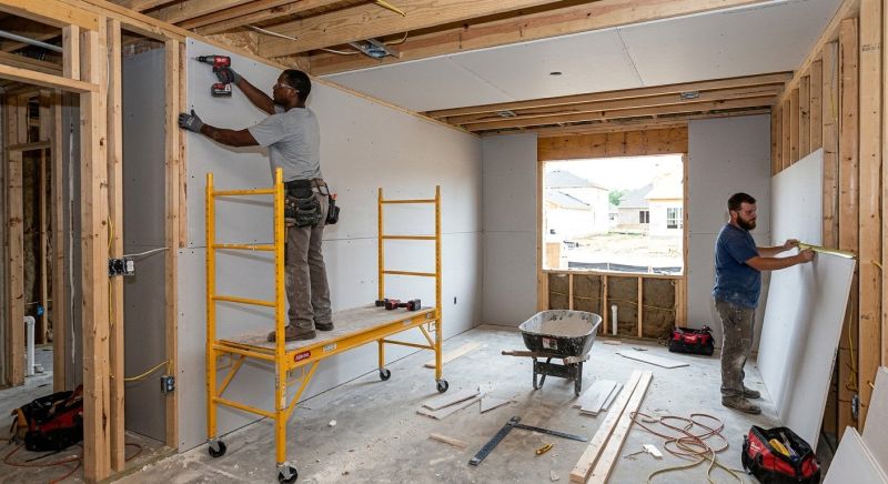Residential Drywall Service in Overland Park, KS