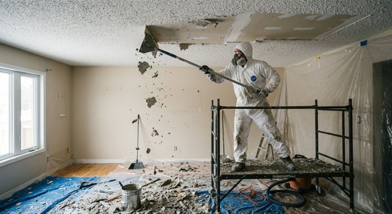 Textured Ceiling Scraping in Waco, TX