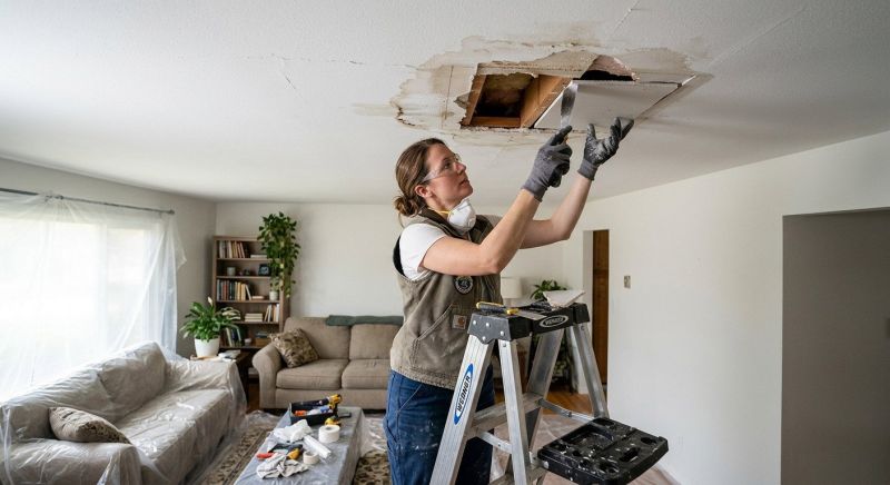 Wall Damage Repair in Kansas City, KS