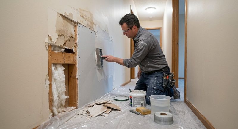 Wallboard Repair in Wilmington, NC